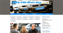 Desktop Screenshot of euro-car-rhein-sieg.de