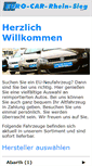 Mobile Screenshot of euro-car-rhein-sieg.de
